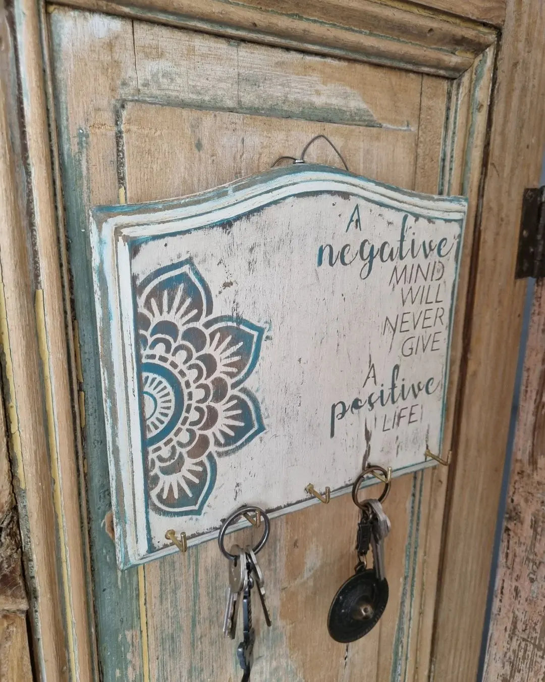 Perchero para llaves y accesorios vintage