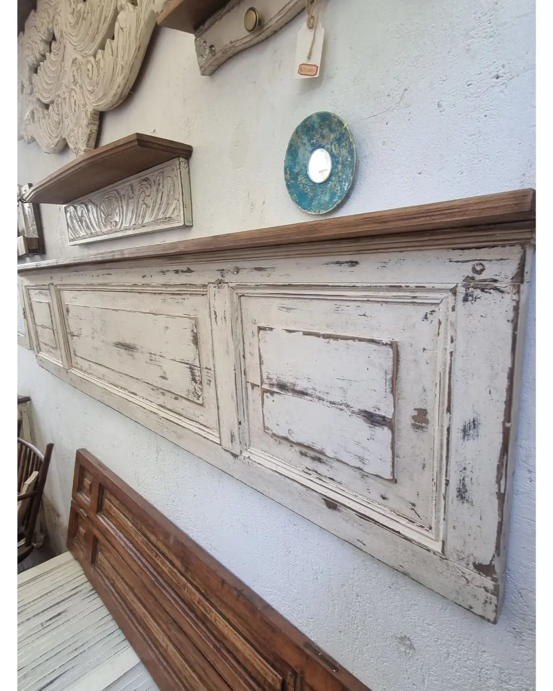 Respaldo de Cama King - Pedido Personalizable (Puerta o Postigo según medida y color)
