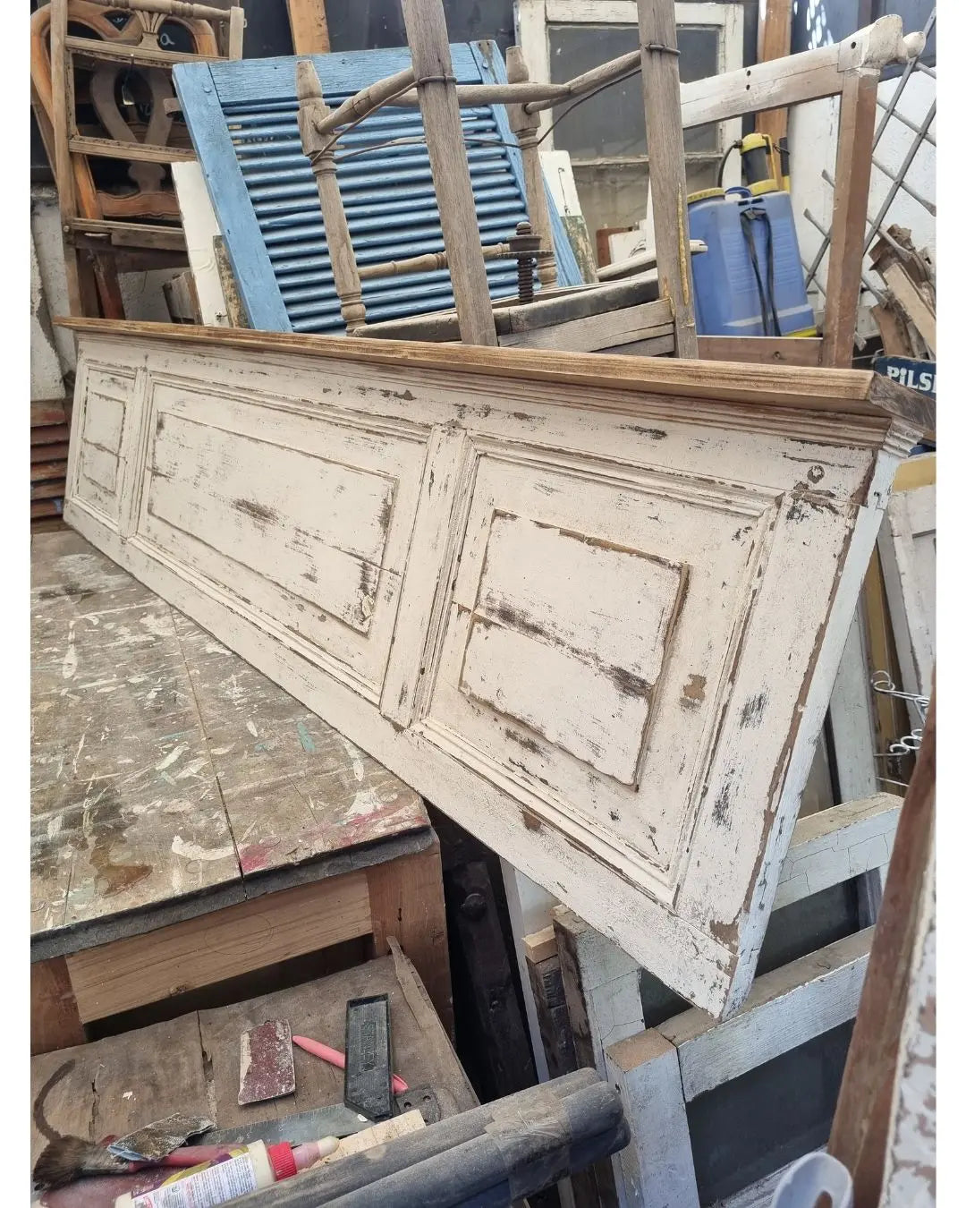 Respaldo de Cama King - Pedido Personalizable (Puerta o Postigo según medida y color)