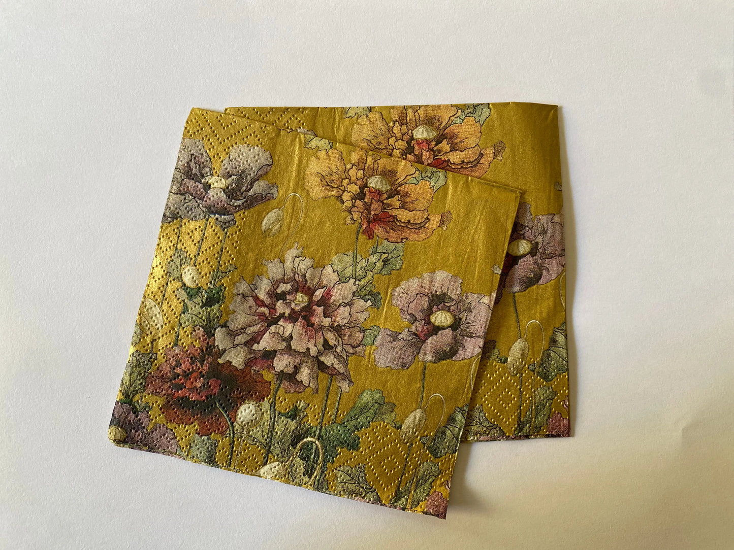Set de Servilletas para Decoupage - 18 unidades (6 diseños)