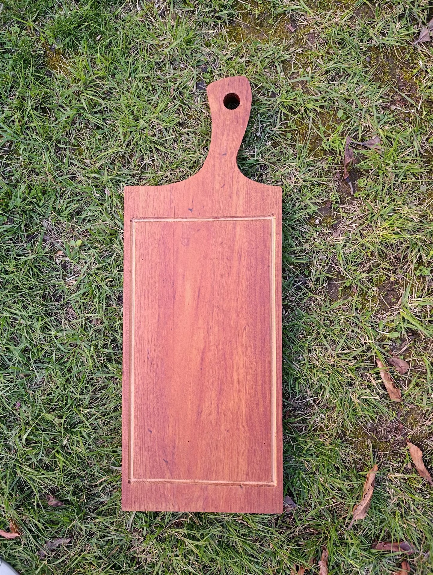 Tabla de carne rústica de Madera Noble o para Picoteo