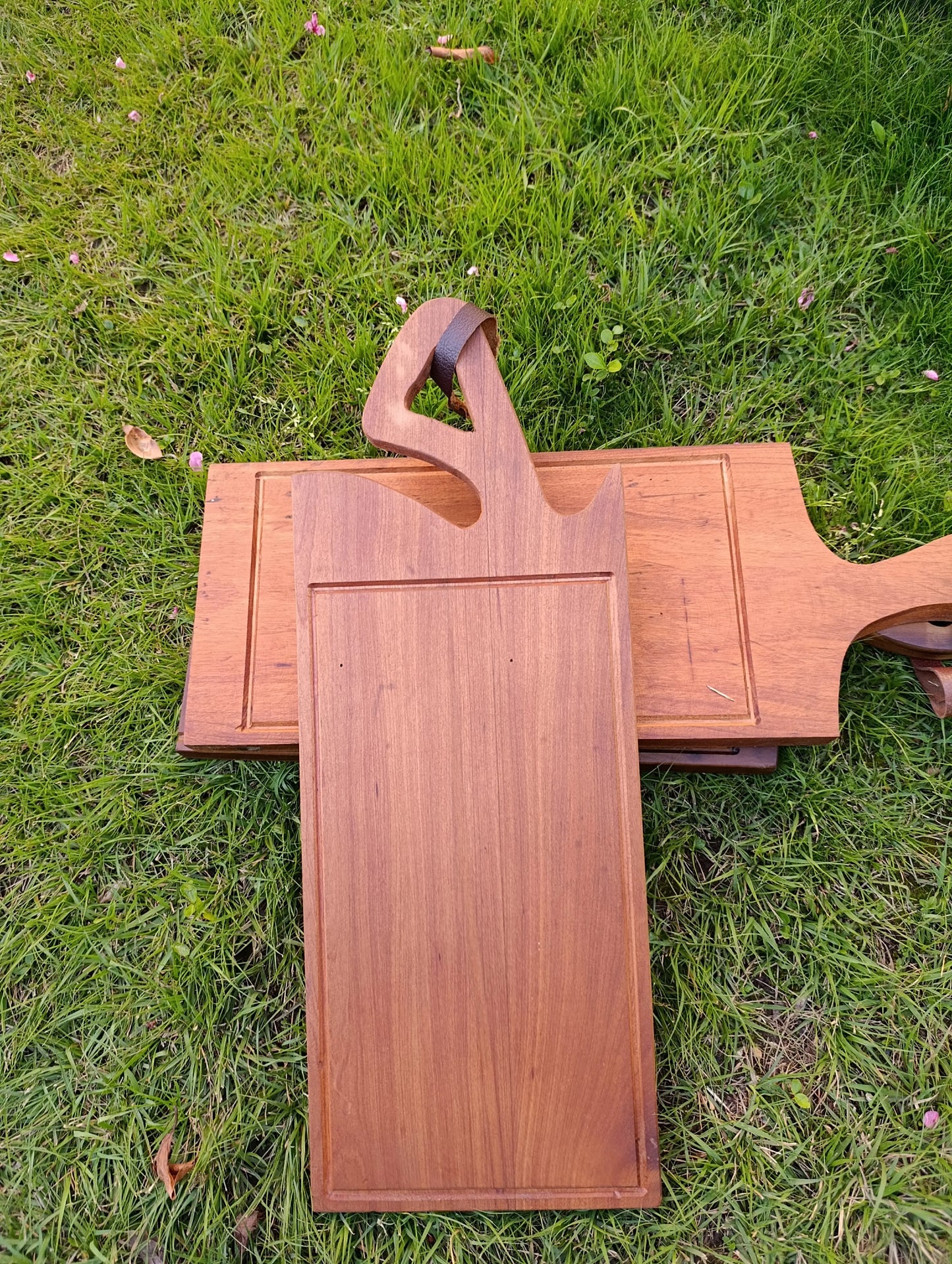 Tabla de carne rústica de Madera Noble o para Picoteo