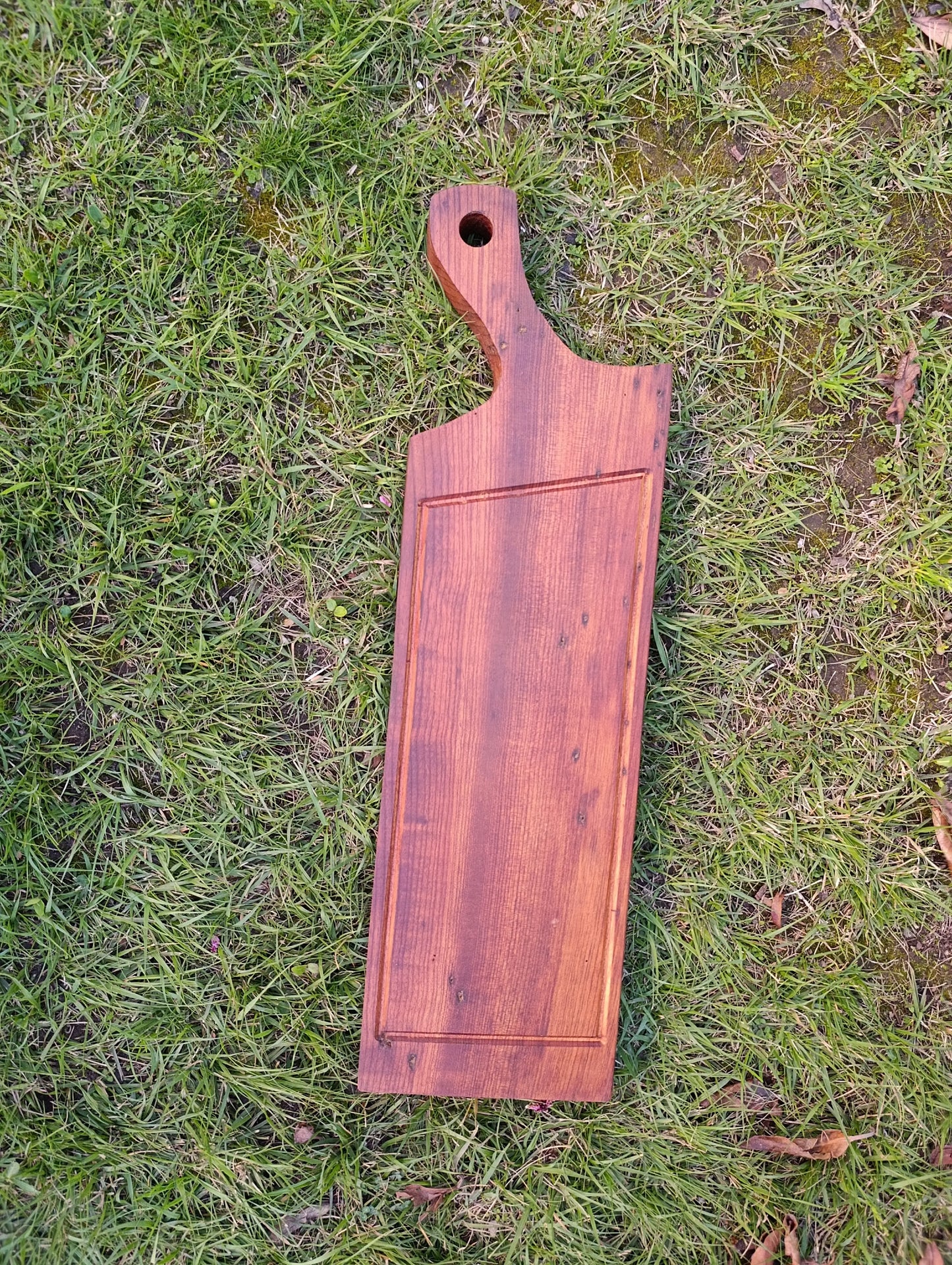 Tabla de carne rústica de Madera Noble o para Picoteo