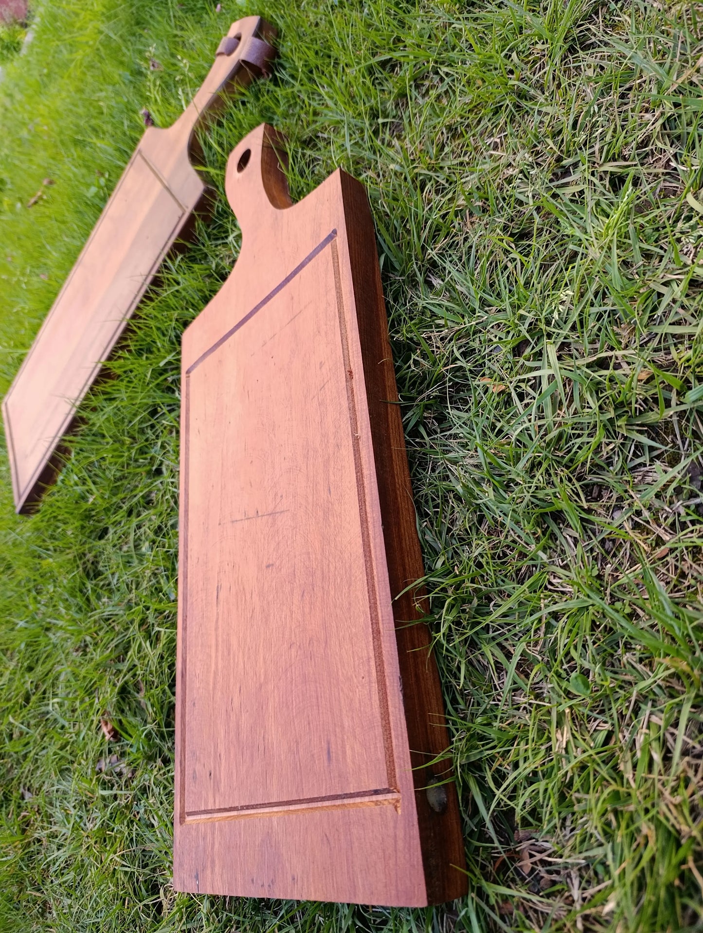Tabla de carne rústica de Madera Noble o para Picoteo