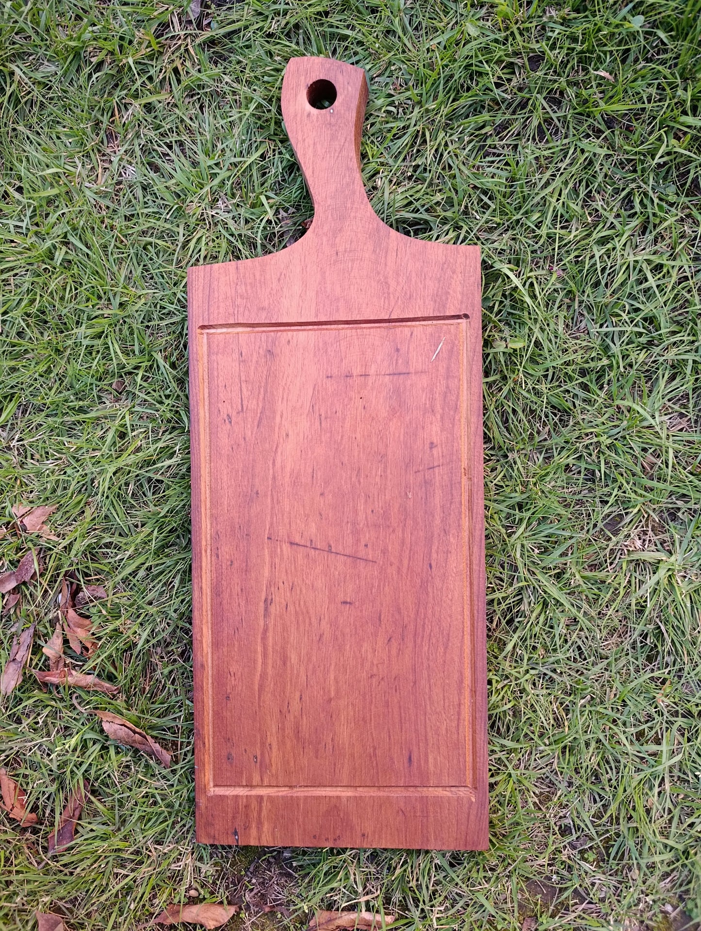 Tabla de carne rústica de Madera Noble o para Picoteo