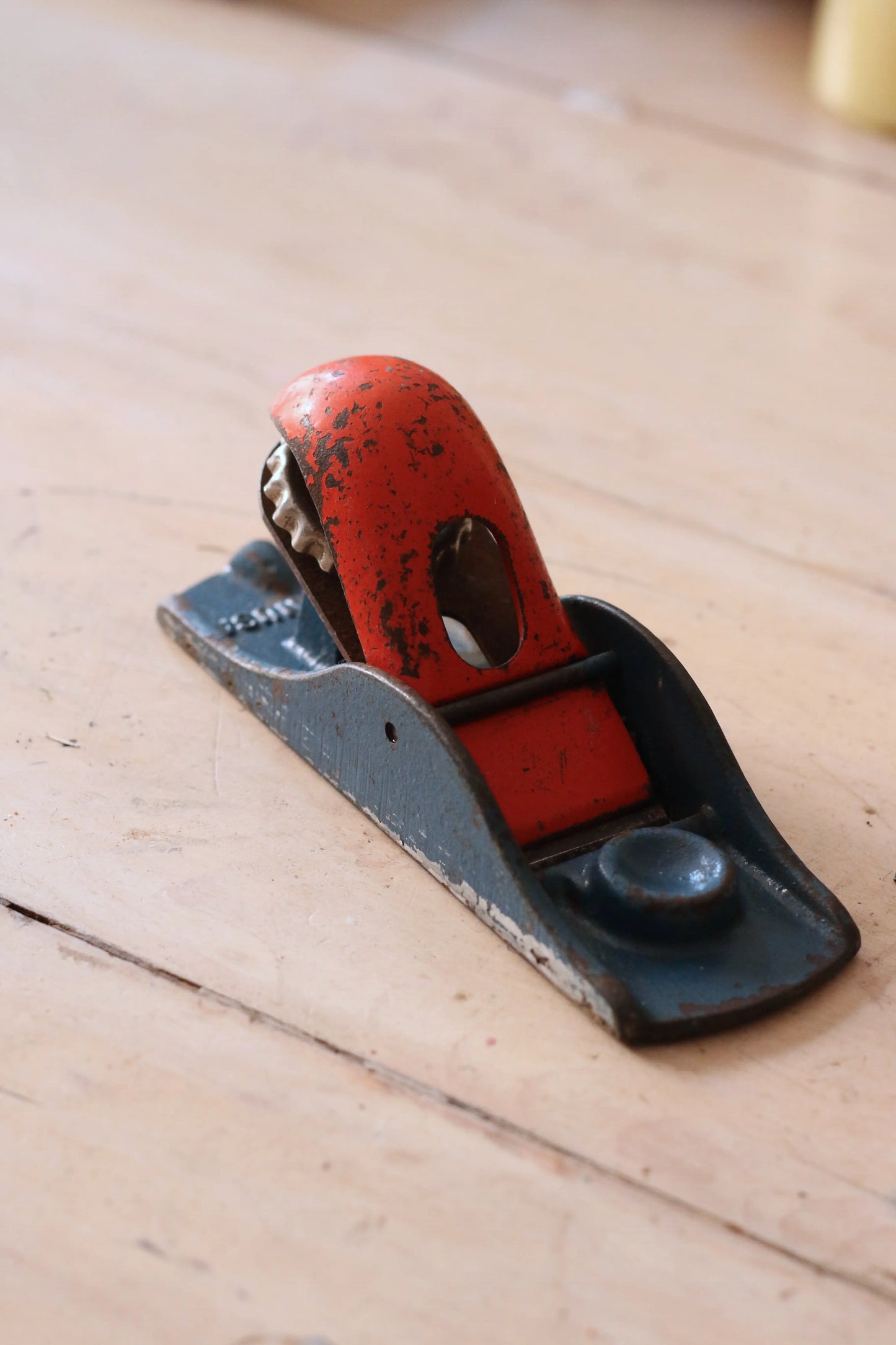Mini Cepillo Carpintero Vintage “Block Plane” · Original Made in USA · Coleccionistas