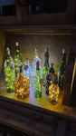 Botellas con luces
