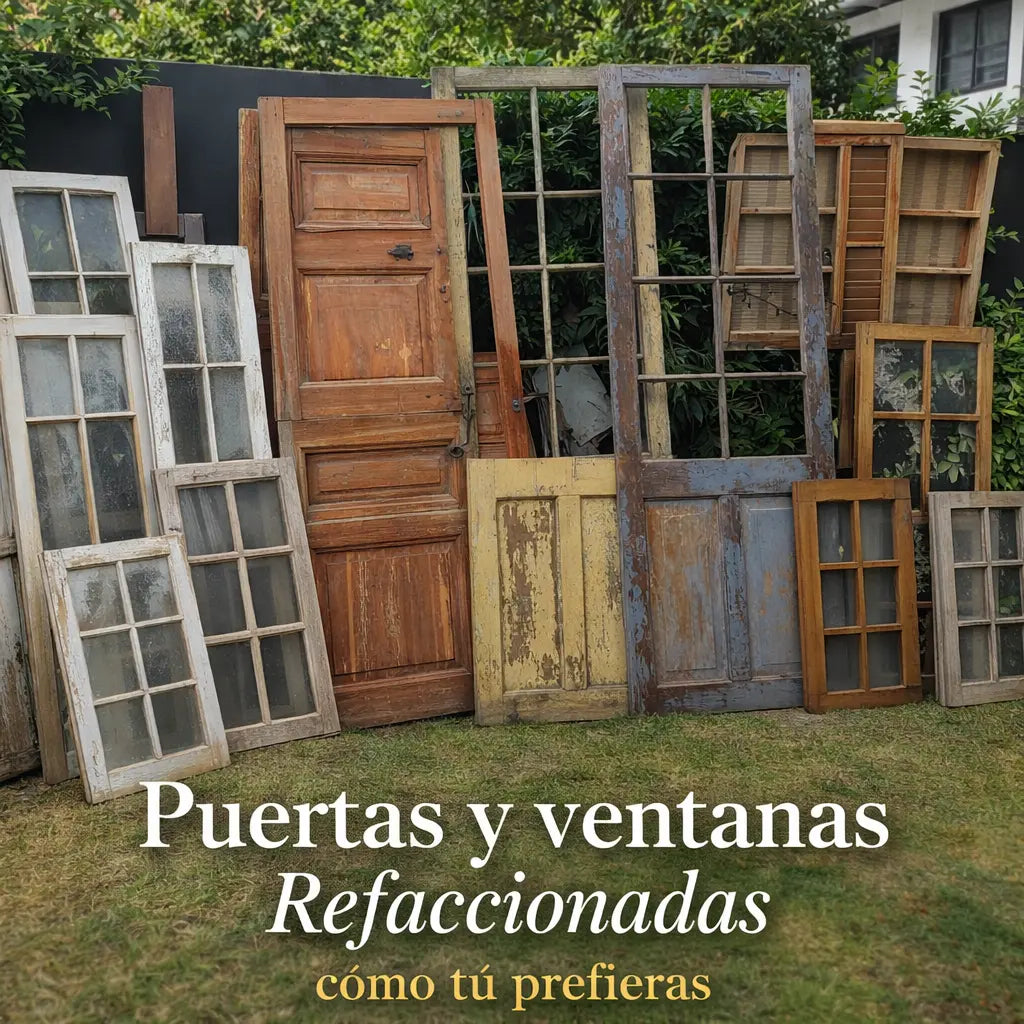 Puertas y ventanas Refaccionadas a pedido
