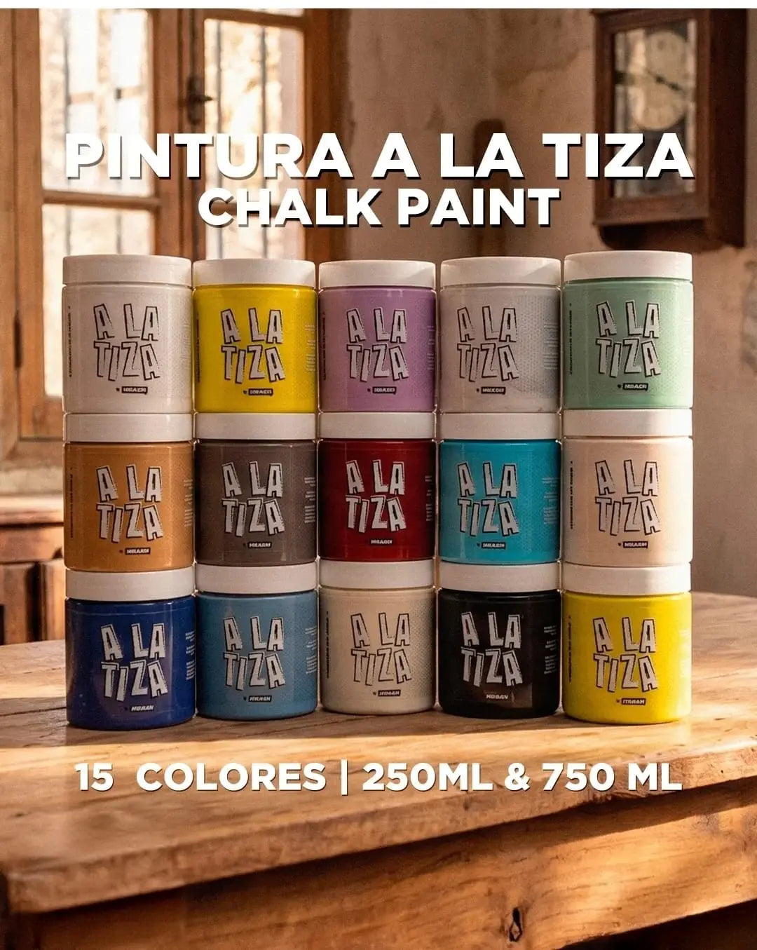 Pinturas y Acabados para Muebles y Decoración