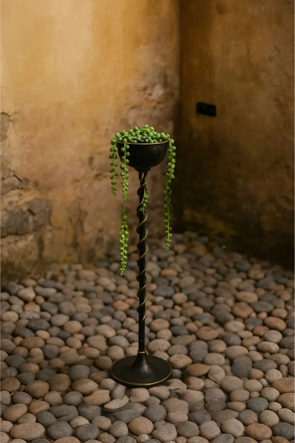 Candelabros de Fierro Artesanales - Con y Sin Hojitas