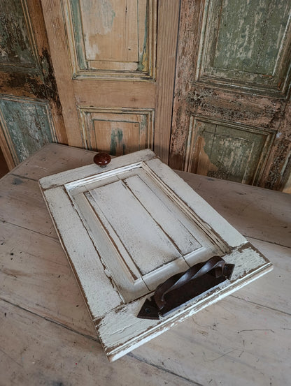 Bandeja Puerta Antigua de Roble