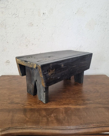 Banco Rústico de Madera Reciclada - Personalizable