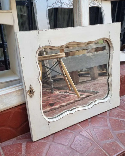 Espejo Vintage de Madera Reciclada