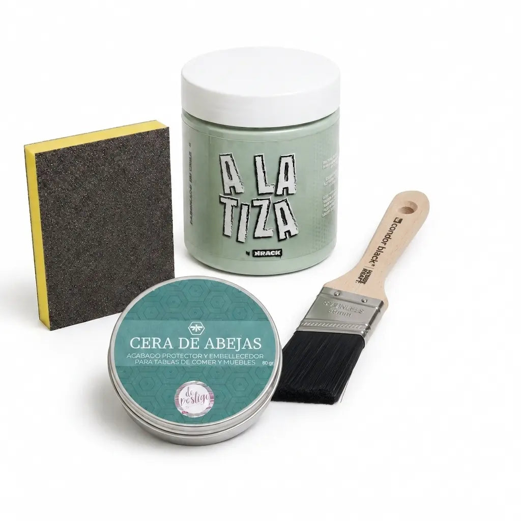 Kit_inicio_a_la_pintura_celeste_vintage
