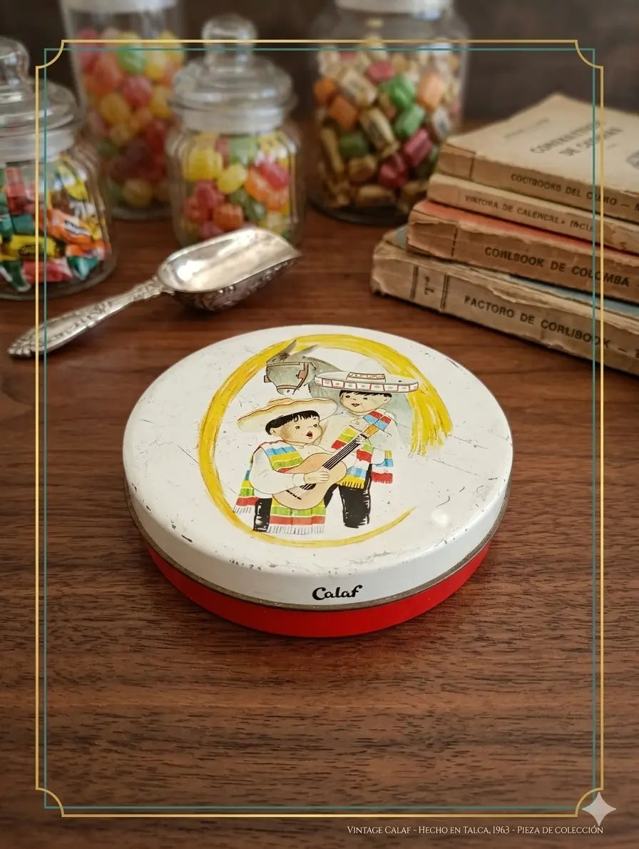 Lata Vintage Dulces Calaf - Dulcería Talquina