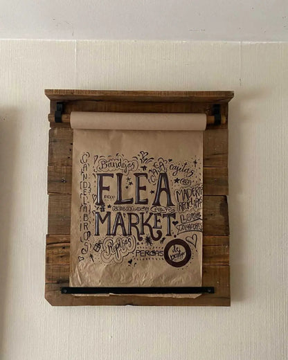 Pizarra de Pallet, papelografo
