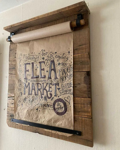 Pizarra de Pallet, papelografo