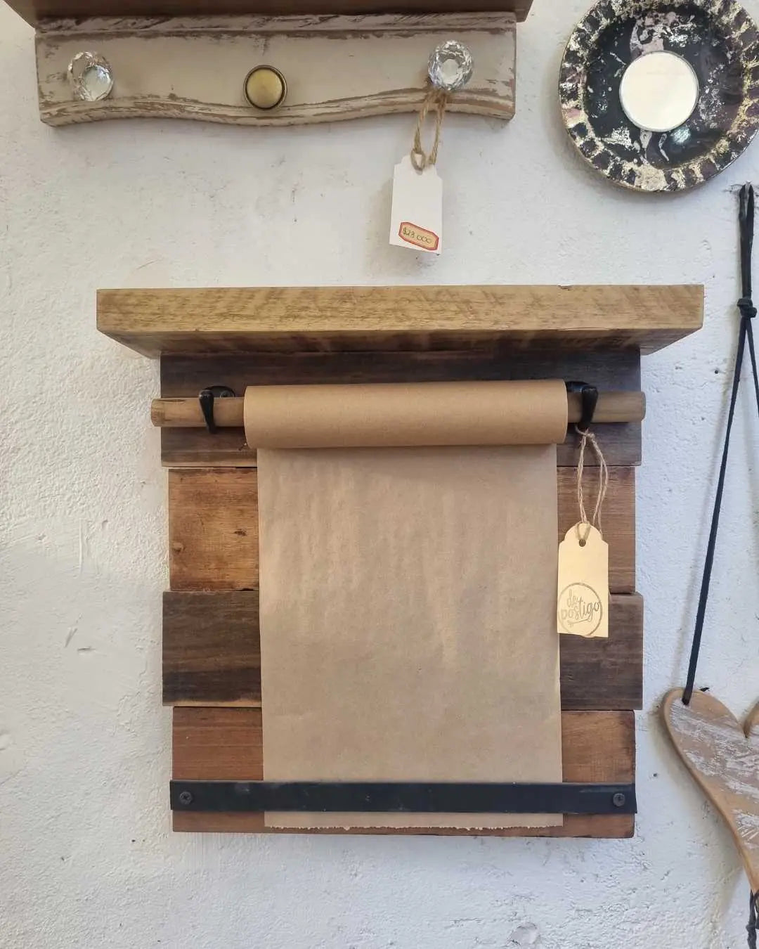 Pizarra de Pallet, papelografo