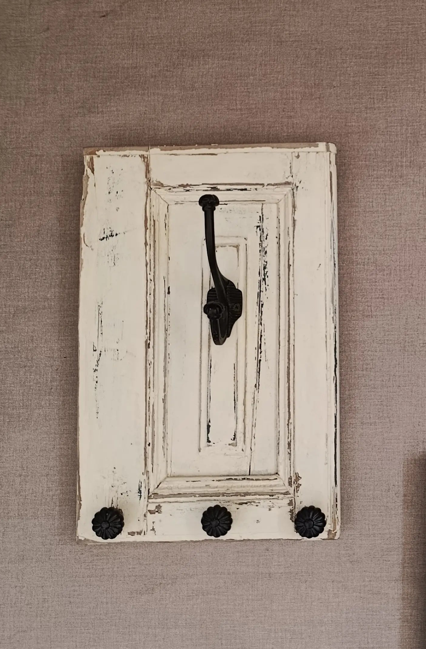 Perchero de Pared Vintage - Postigo Reciclado