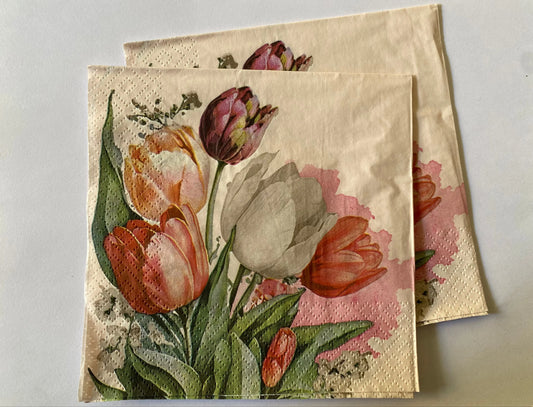 Set de Servilletas para Decoupage - 18 unidades (6 diseños)