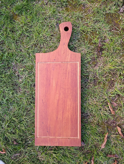 Tabla de carne rústica de Madera Noble o para Picoteo