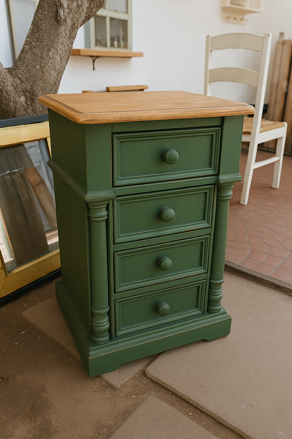 Velador Colonial Chileno de Lingue – Personalizable