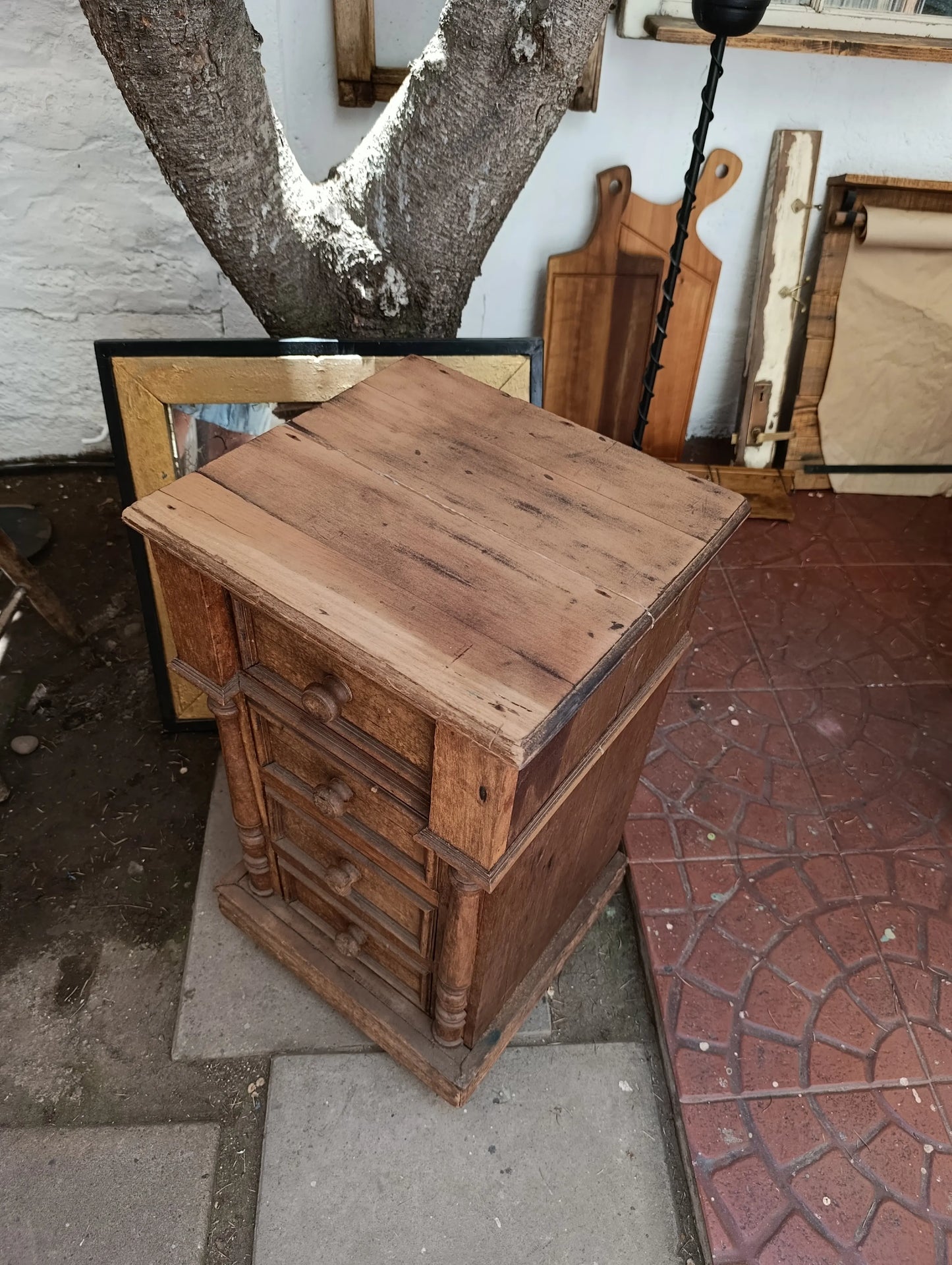 Velador Colonial Chileno de Lingue – Personalizable