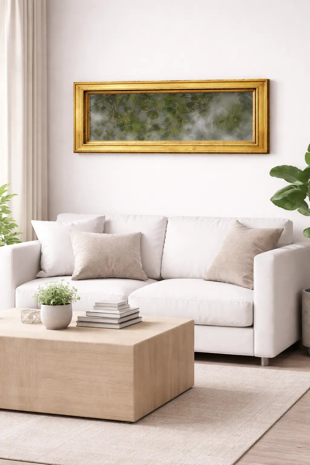 Espejo Ventana Antigua 1 Paño - 1.50 x 50 cm