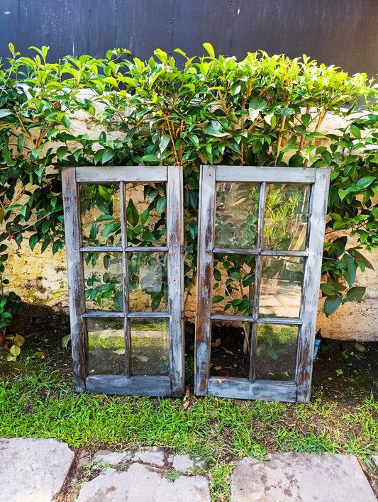 ventanaAntigua de Madera Noble Rescatada – Pieza Única con Historia | dePostigo