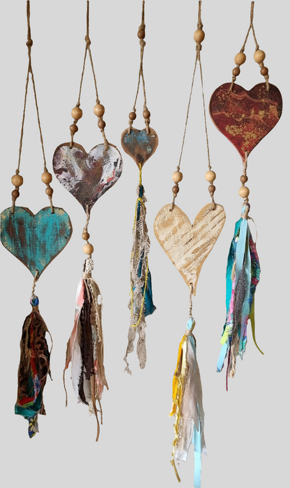 Corazones decorativos