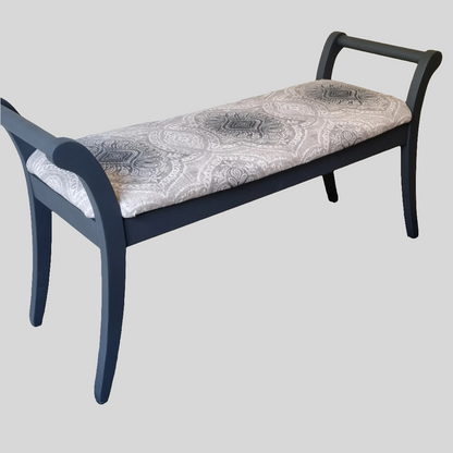 Banqueta gris oscuro