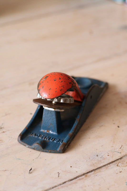Mini Cepillo Carpintero Vintage “Block Plane” · Original Made in USA · Coleccionistas