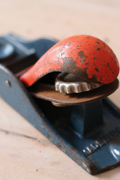 Mini Cepillo Carpintero Vintage “Block Plane” · Original Made in USA · Coleccionistas