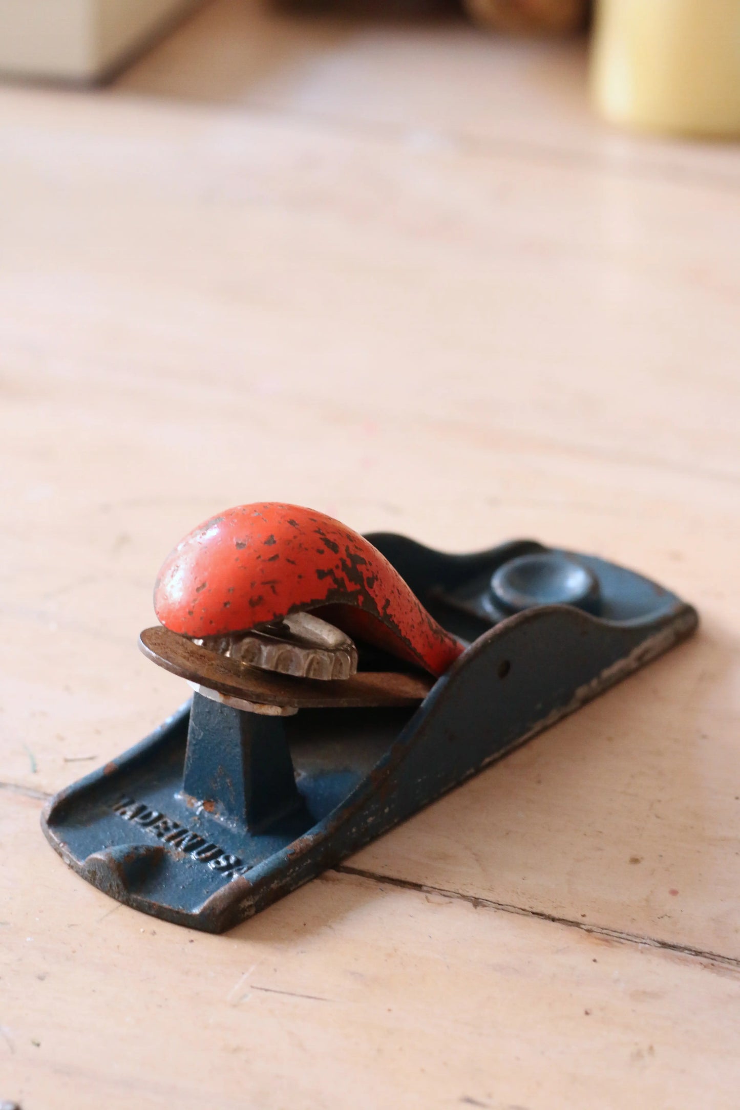 Mini Cepillo Carpintero Vintage “Block Plane” · Original Made in USA · Coleccionistas