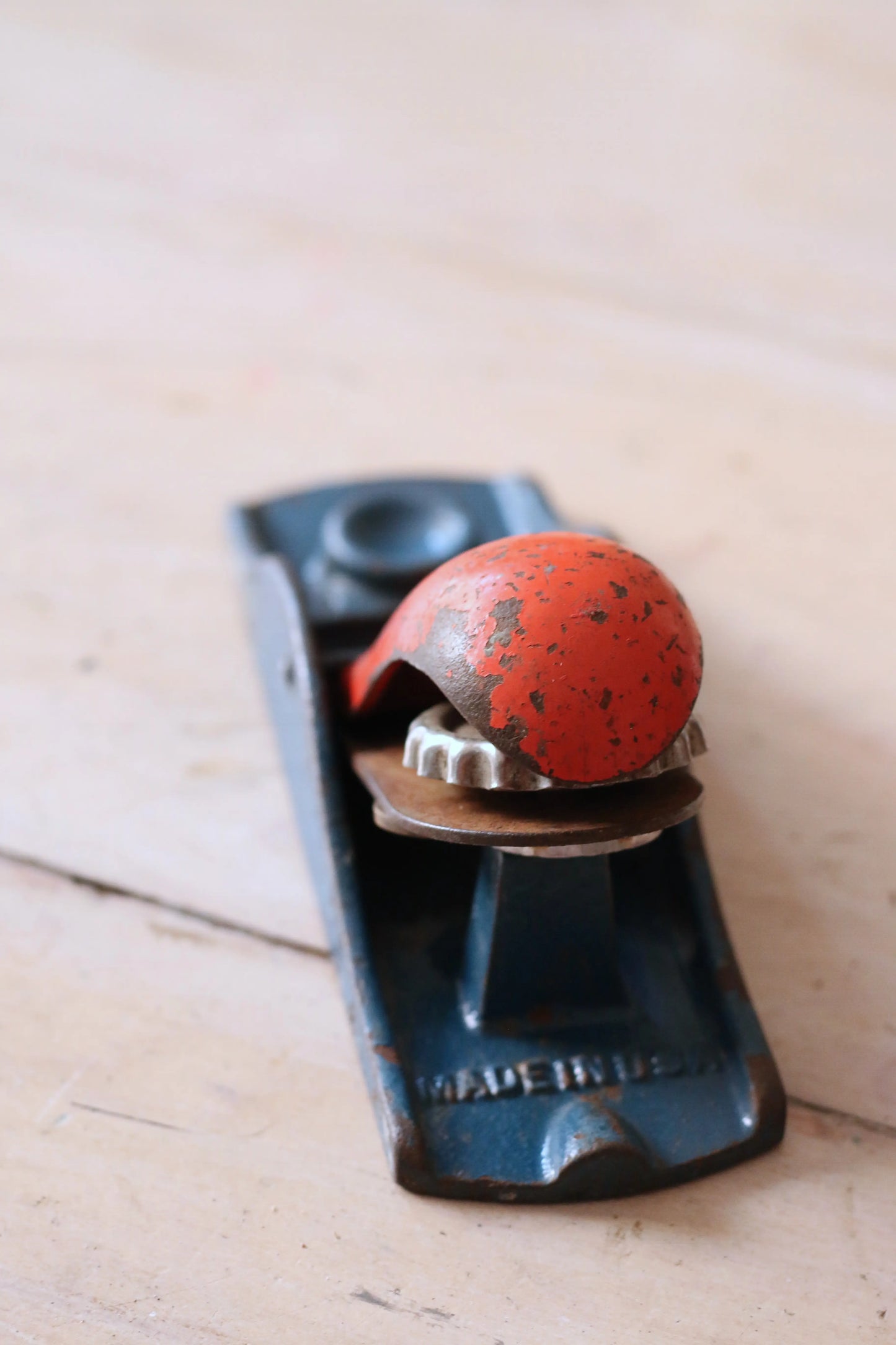 Mini Cepillo Carpintero Vintage “Block Plane” · Original Made in USA · Coleccionistas