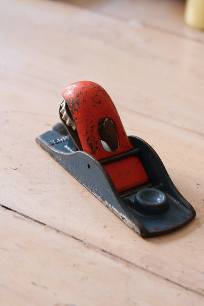 Mini Cepillo Carpintero Vintage “Block Plane” · Original Made in USA · Coleccionistas