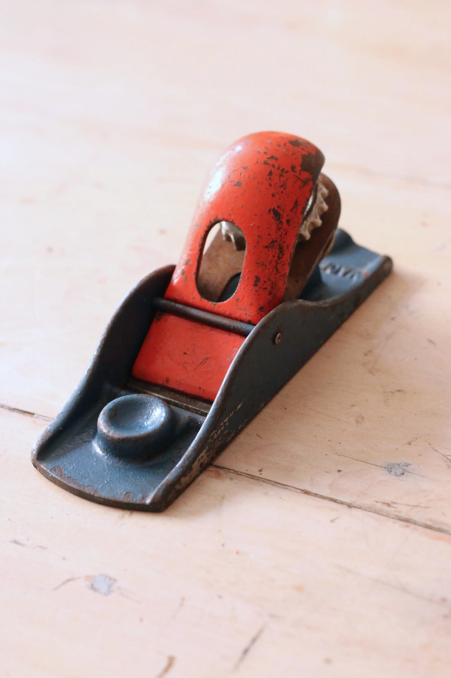 Mini Cepillo Carpintero Vintage “Block Plane” · Original Made in USA · Coleccionistas