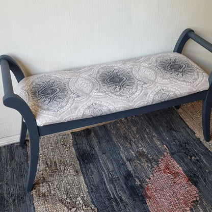Banqueta gris oscuro