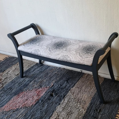 Banqueta gris oscuro