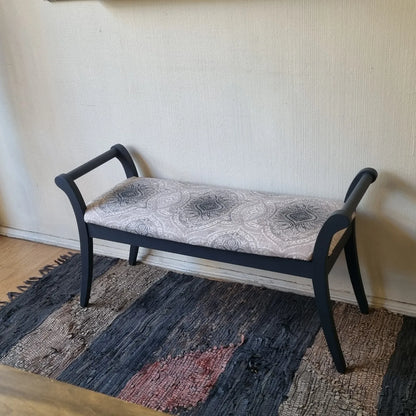 Banqueta gris oscuro