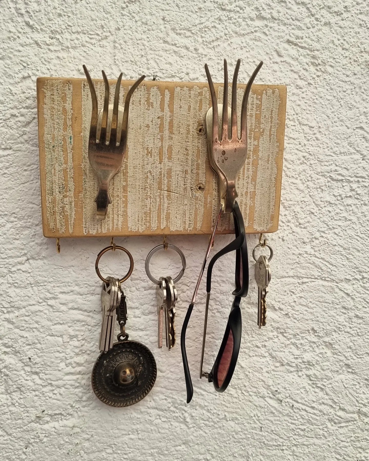 Percheros con tenedores y cucharas online