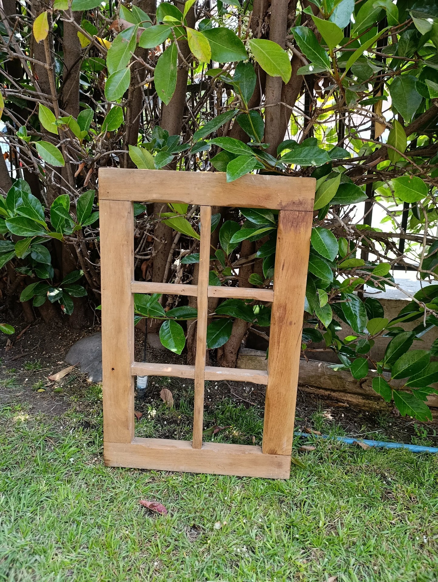 Ventana Antigua con Espejo 70x45 cm - Decorativa Reutilizada