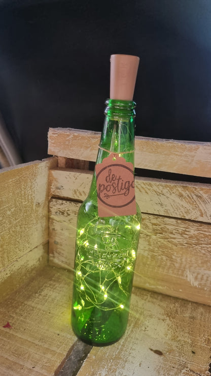 Lamparitas de botellas