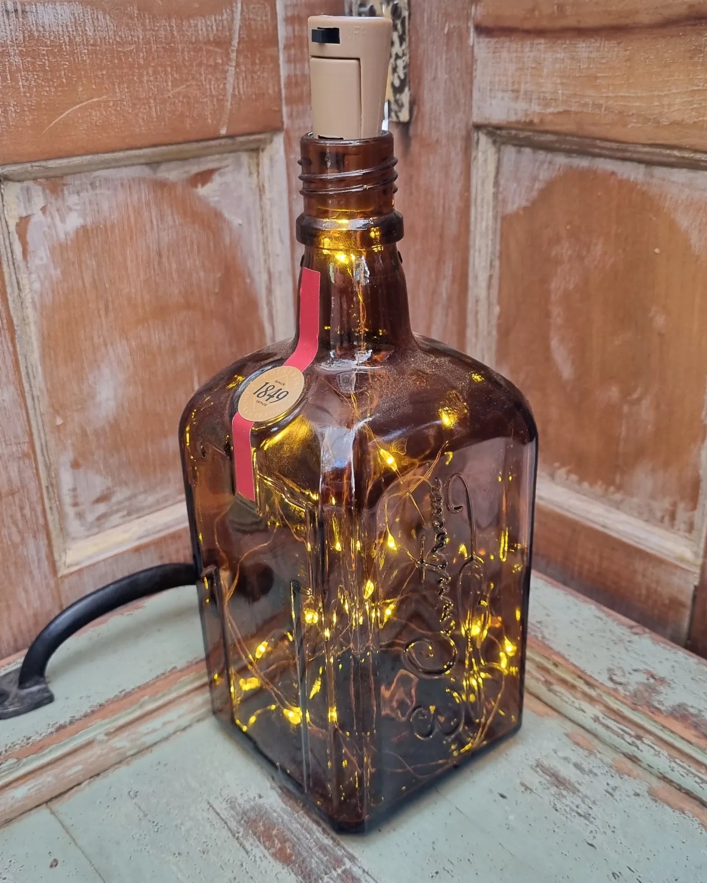 Lamparitas de botellas