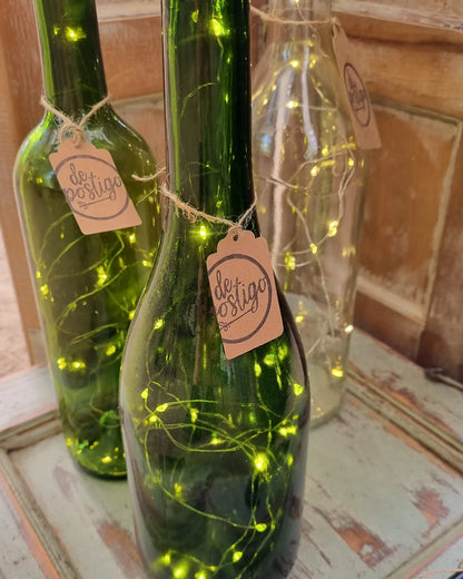 Lamparitas de botellas