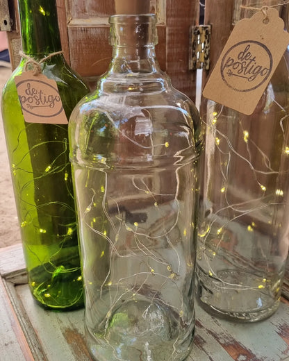Lamparitas de botellas
